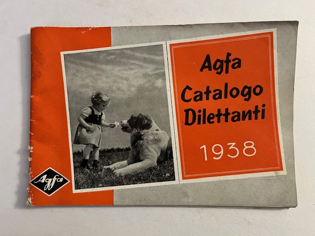 Agfa. Catalogo dilettanti 1938